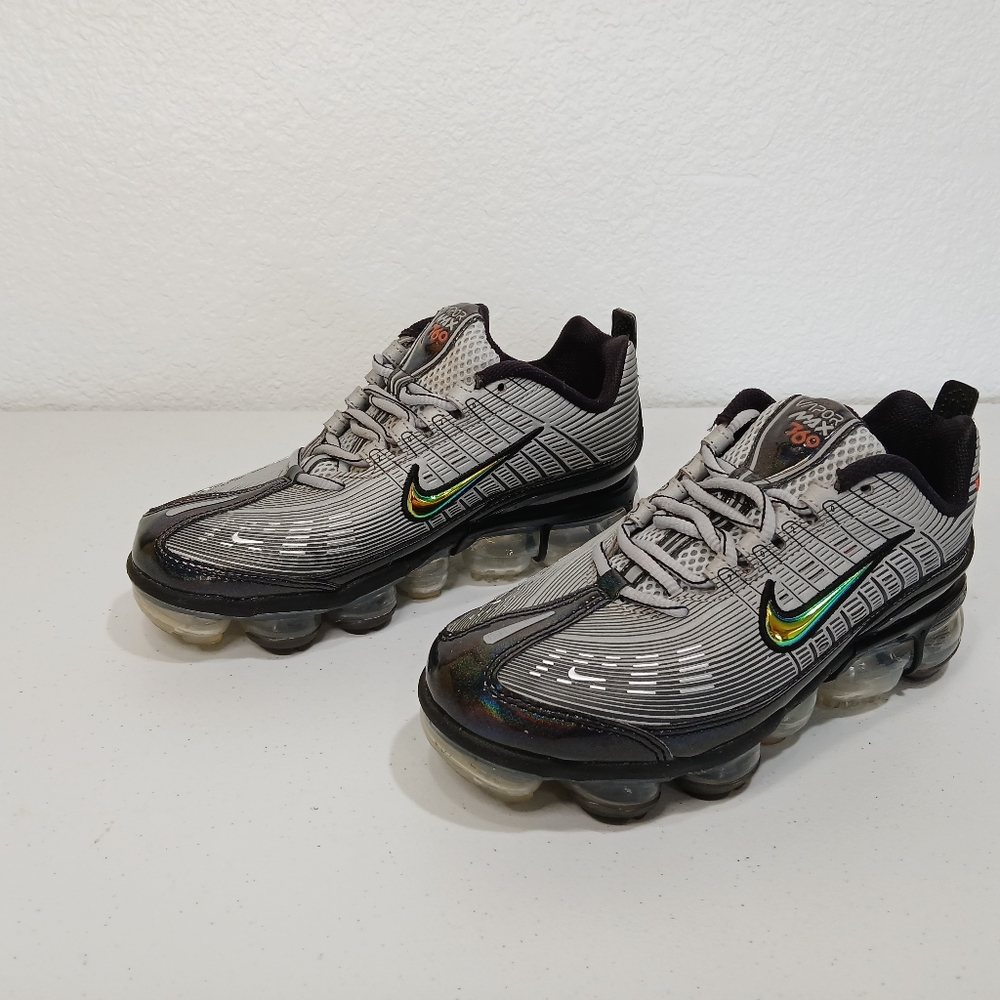 Nike Air VaporMax 360 Metallic Silver Size 7 Women’s CK2719-003 Excellent Cond.!